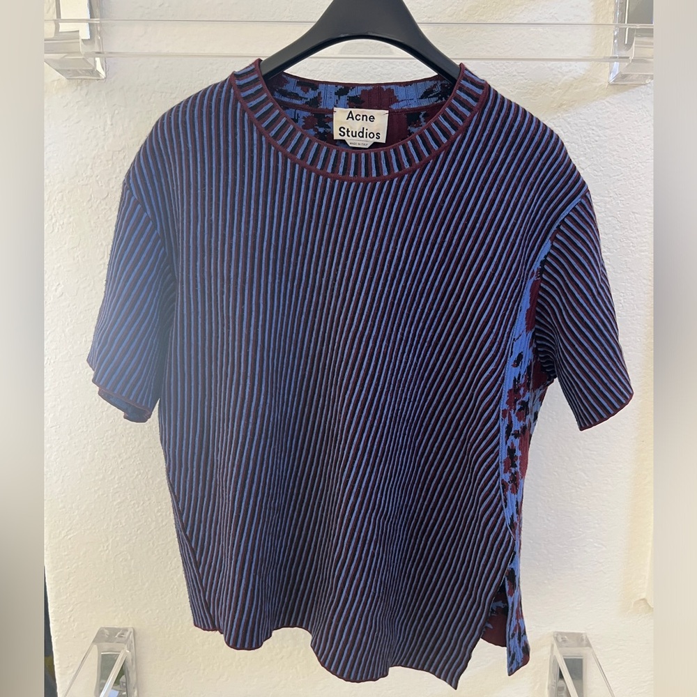 Acne studios asymmetrical top